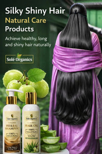Golden Hair Oil by Sole Organics for Long, Shiny & Strong Hair