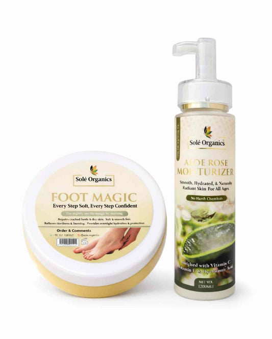 Nourish Your Skin, Heal Your Feet Save 30% When Bought Together